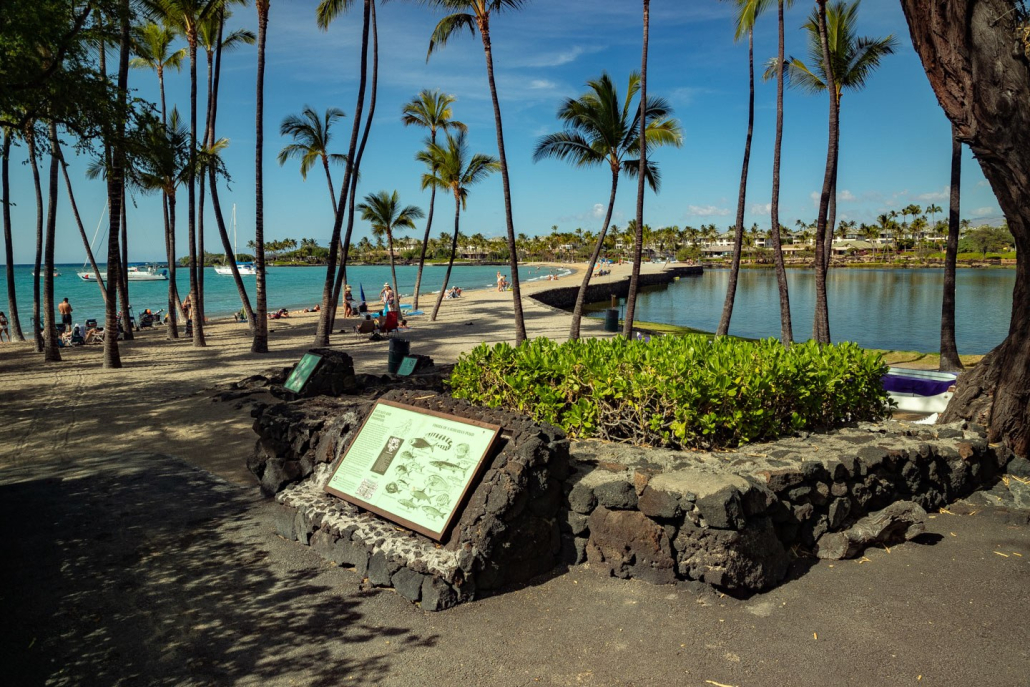 Anaehoomalu Beach and Fish Pond Waikoloa Big Island
