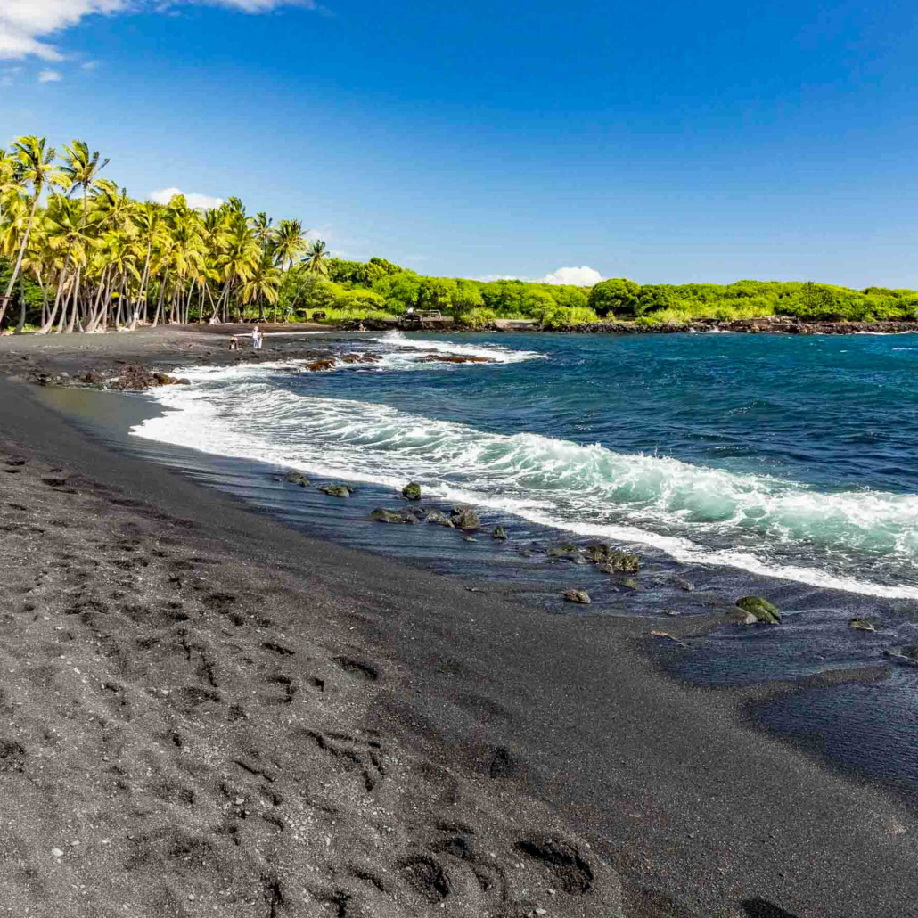 Punaluu Black Sand Beach Big Island EX Scaled 