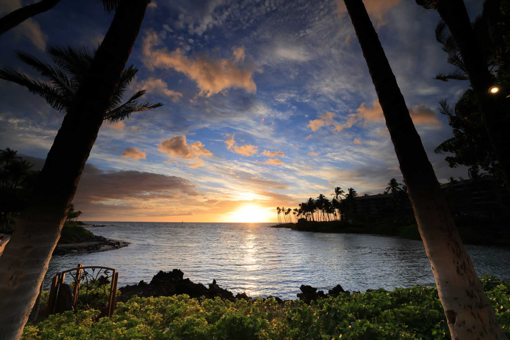 Beautiful Sunset On The Big Island Kohala Coast Waikoloa Hawaii