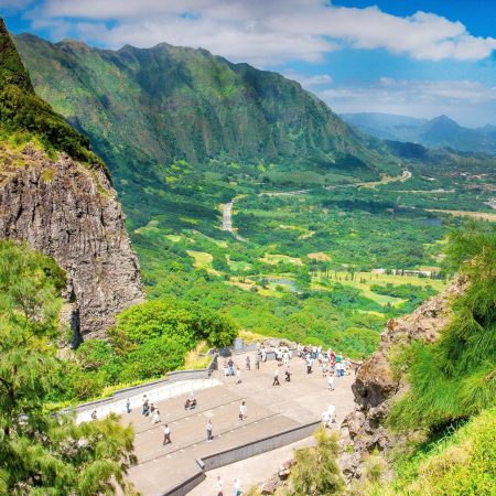 Nuuanu Pali Lookout Aloha Hawaiitours