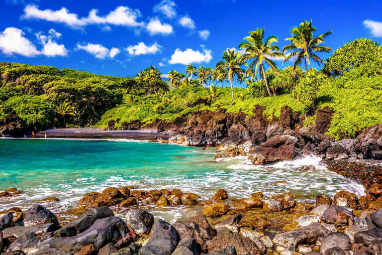 Waianapanapa State Park In Maui 