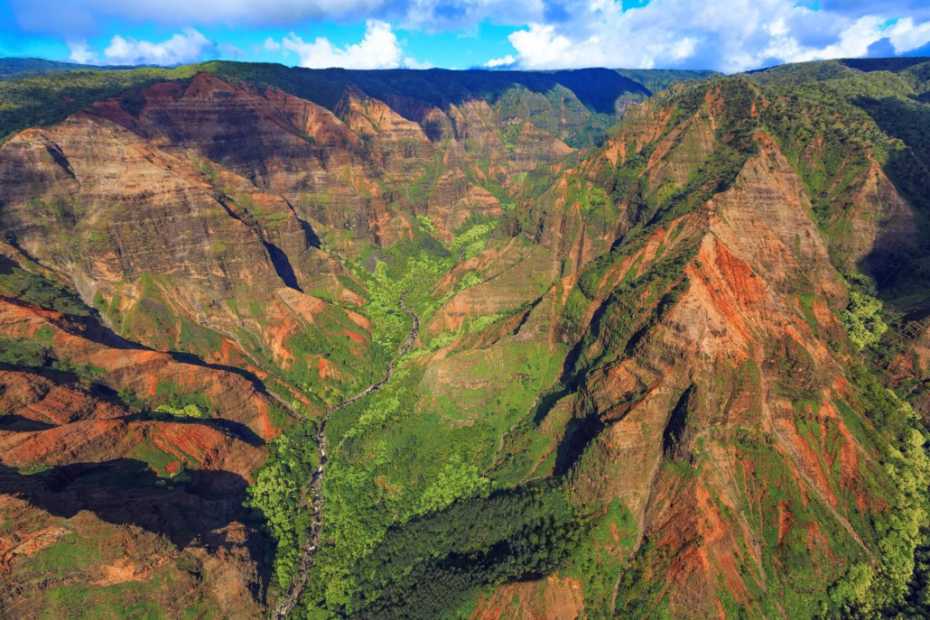 Air Kauai Helicopter Waimea Canyon