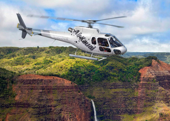 Air Kauai Helicopter Waimea Canyon State Park Slider