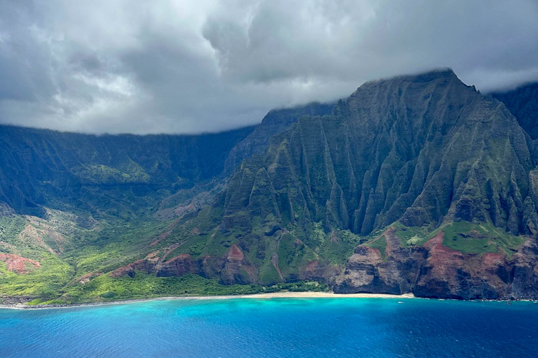 Airkauaihelicopters Doors Off Kauai Helicopter Tour Beach Shore
