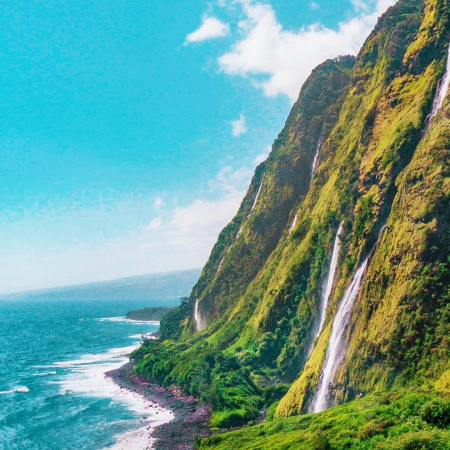 Incredible Views From The Heli On The Big Island Blue Hawaiian Helicopters