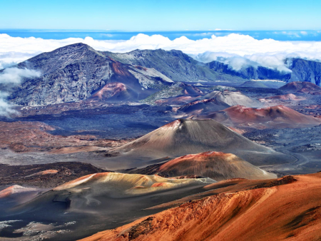 A Group Of Grand Volcanoes In Haleakala National Park Shutterstock