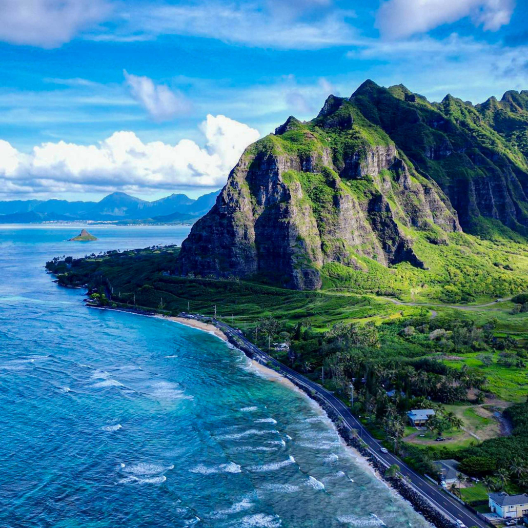 Bluehawaiian Oahu Complete Helicopter Tour Stunning Aerial View Of Oahu