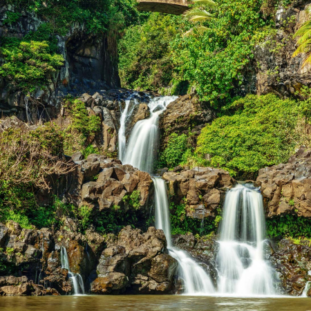 Scenic Seven Sacred Pools Hana Maui Shutterstock