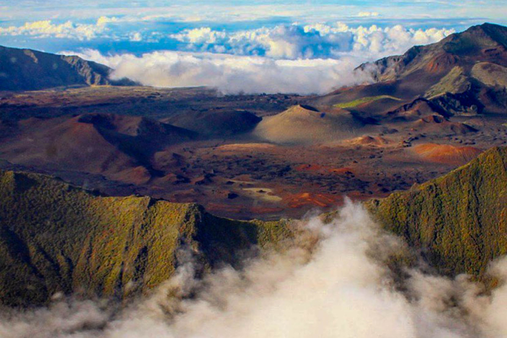 Bluehawaiian Minute Maui Spectacular Helicopter Tour Haleakala Cloudy