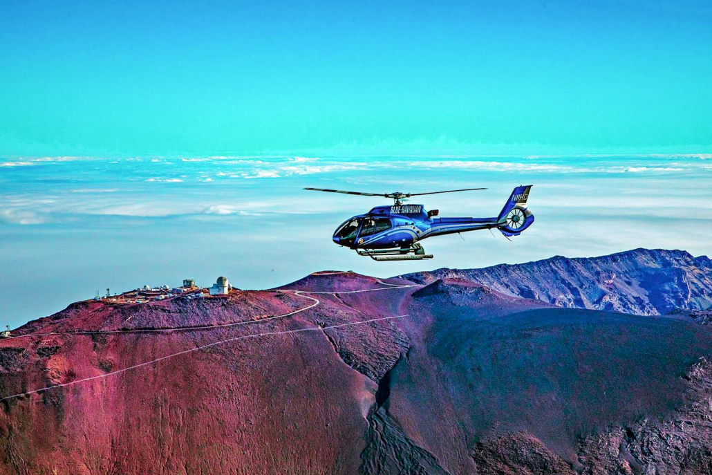 Bluehawaiian Minute Maui Spectacular Helicopter Tour Haleakala Top View 