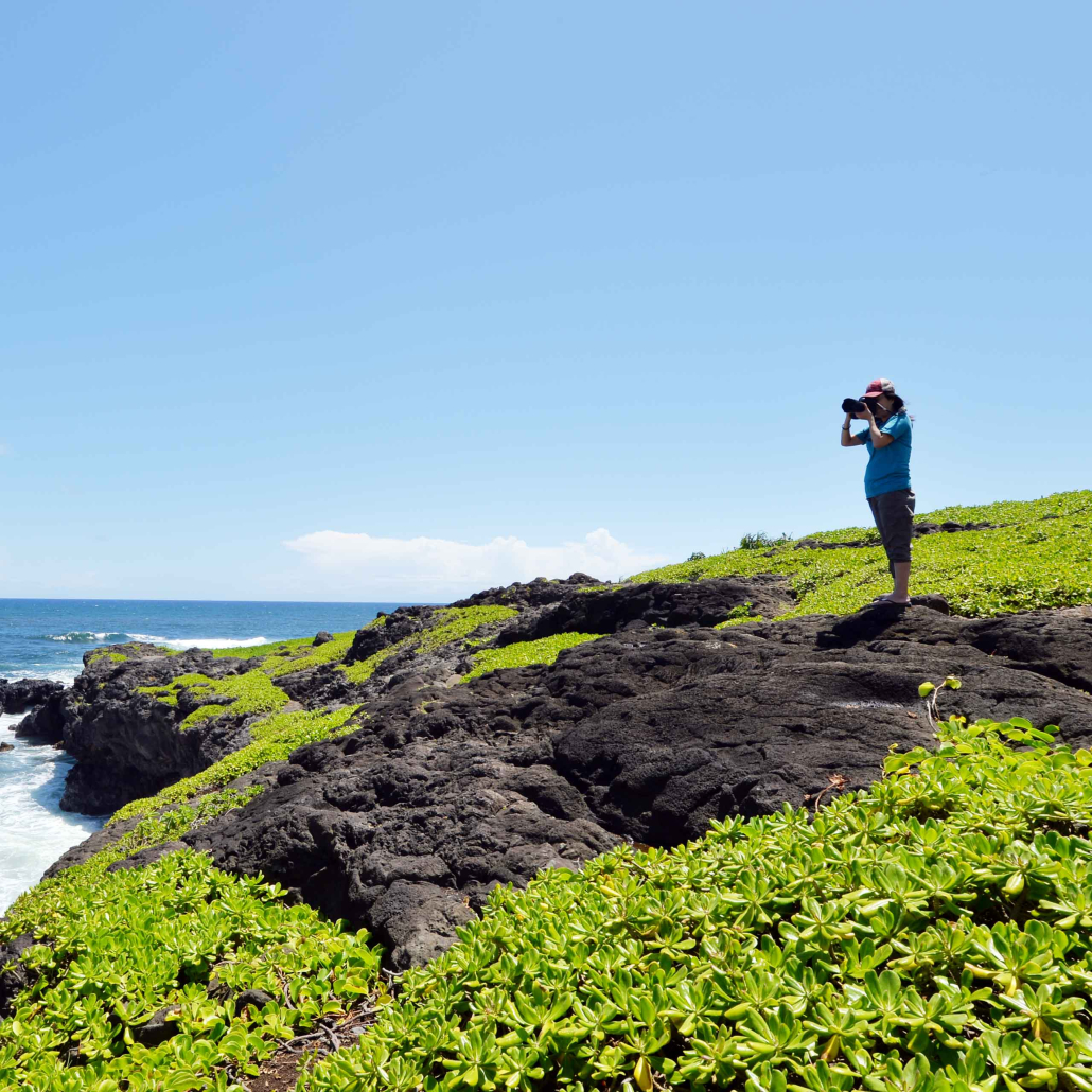 Exclusive Private Maui Tour Photographer Taking Pictures Outdoors