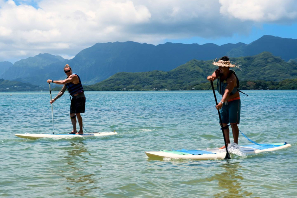 Kualoa Secret Beach Circle Island Adventure Sup