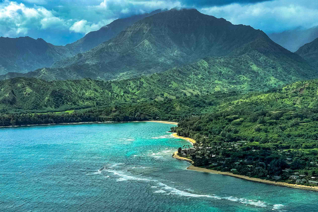 Private Kauai Helicopter Tour Island View