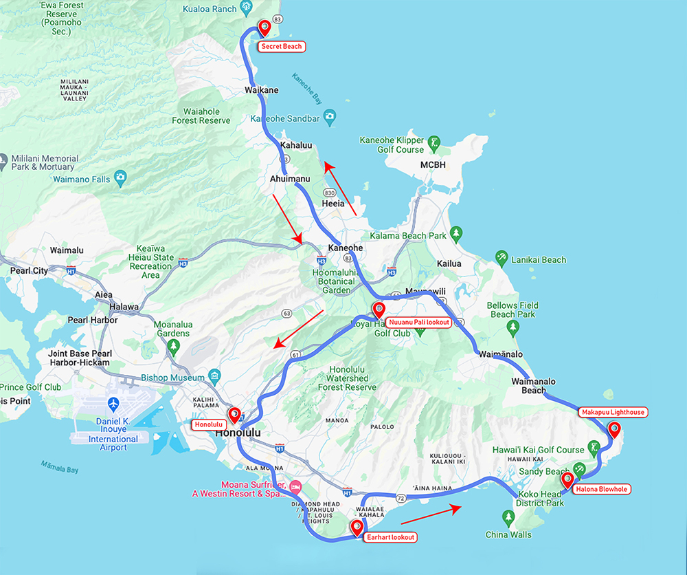secret-beach-route-map Secret Beach Route Map