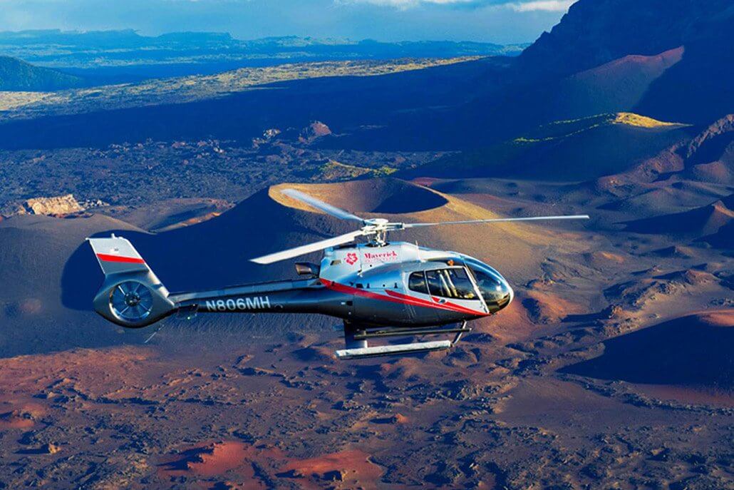 Maui Dream Helicopter Soar Over Haleakala Crater Pic